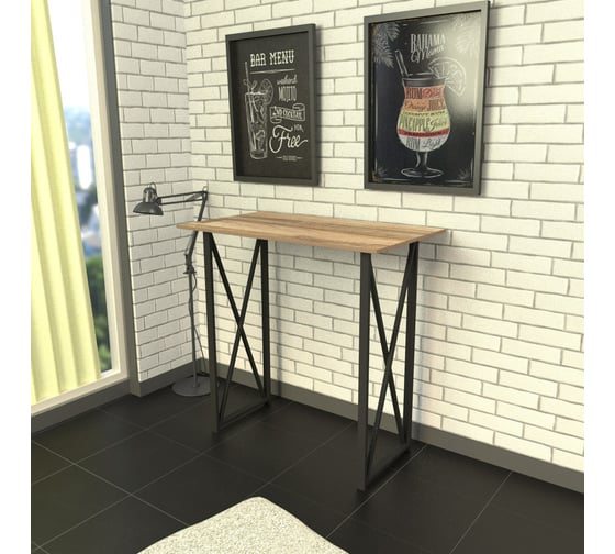 Подстолье для стола, столешницы Точка Роста Loft, в комплекте 2 шт, ПДС 011-10 1399182