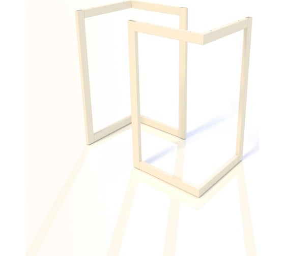 Подстолье для стола, столешницы Точка Роста белое, в комплекте 2 шт, ПДС 009-10 белый 1399161 1