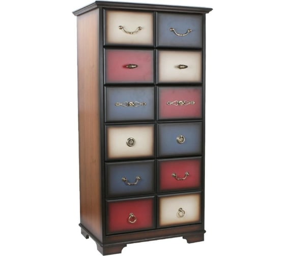 Комод BOGACHO Пандора 5 яркий микс 11536/микс