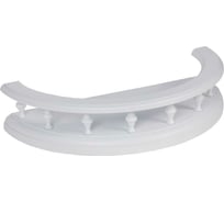 Полка BOGACHO Классика 1 белого цвета 11261/белый