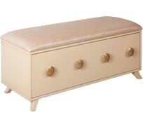 Банкетка BOGACHO Heri-2 кремового цвета 14023/кремовый