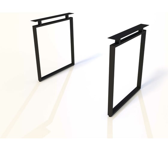 Подстолье для стола, столешницы Точка Роста черное, в комплекте 2 шт, ПДС 032 -10 черный 1399197 1