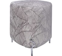 Банкетка BOGACHO Авиньон Грей серебристого цвета 14033/серебро