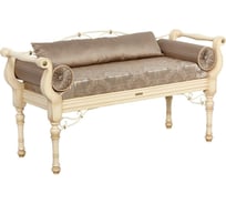 Банкетка BOGACHO Флоренция премиум кремового цвета 17117/кремовый