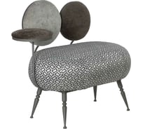 Банкетка BOGACHO Пьяно серого цвета 14041/люксгрей