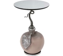 Столик BOGACHO Яблоко Евы розового цвета 17138/светло-розовый