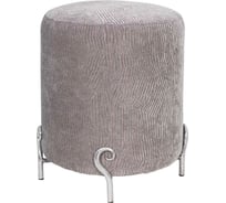 Банкетка BOGACHO Шарман серебристого цвета 14032/серебро