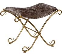 Банкетка BOGACHO Сафари из велюра светло-коричневого цвета 19044/светло-коричневый