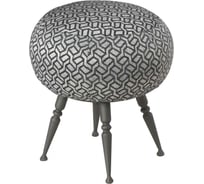 Банкетка BOGACHO Конте серебристого цвета 14036/люксгрей