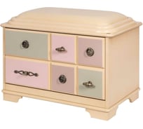 Банкетка BOGACHO Пандора 1 с ящиком акварель 11531/акварель