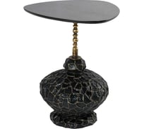 Столик BOGACHO Лебес коричневого цвета 17001/графит