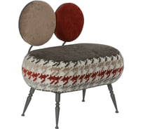 Банкетка BOGACHO Французик красного цвета 14034/ред