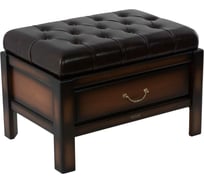 Банкетка BOGACHO Лотос 6 шоколадного цвета 11127/шоколадный