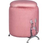 Банкетка BOGACHO Терра Грасс Грей серебристого цвета 14082/серый