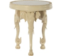 Столик BOGACHO Слон 2 бежевого цвета 13062/кремовый