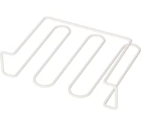 Держатель для бокалов Agness 24х19х6 см, цвет: белый 768-727