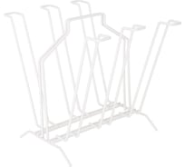 Настольный держатель для бокалов Agness 25х20.5х22 см, цвет: белый 768-739