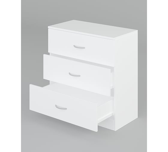 Комод ФЕЛИКС 69x35x73 белый ПК-МКП-КД69Х35Я3-В1-1068