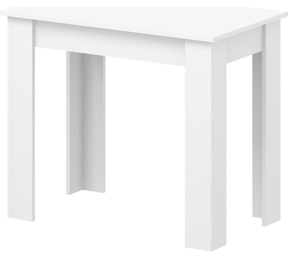 Обеденный стол ФЕЛИКС 89x53x75 белый ПК-МКП-СТО89Х53-В1-1068