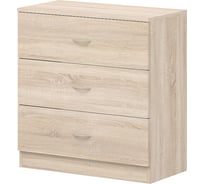 Комод ФЕЛИКС 69x35x73 дуб сонома ПК-МКП-КД69Х35Я3-В1-966