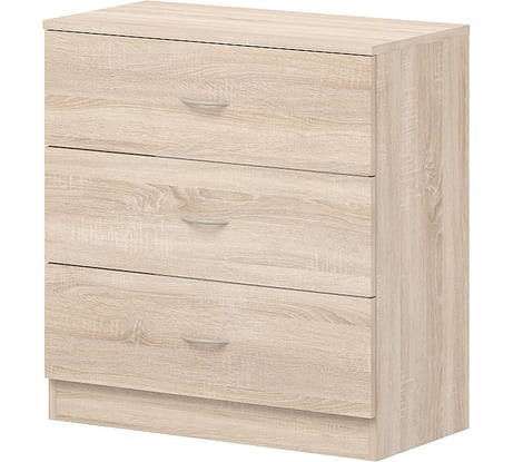 Комод ФЕЛИКС 69x35x73 дуб сонома ПК-МКП-КД69Х35Я3-В1-966