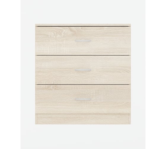 Комод ФЕЛИКС 69x35x73 дуб сонома ПК-МКП-КД69Х35Я3-В1-966