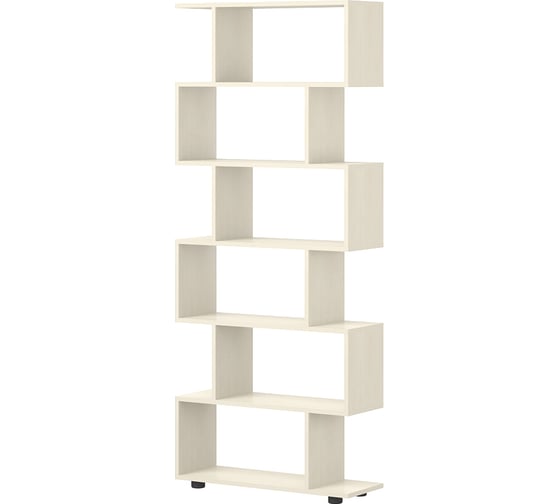 Стеллаж ФЕЛИКС 6-ти секционный 73x25x176.1 клен ПК-МКП-СЖ176Х73-В2-99 1