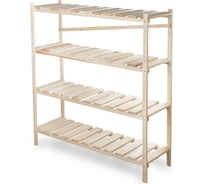 Стеллаж ООО ТОРГСНАБ 1124x996x310 мм, регулируемый, винт, 4 полки 00-00000261