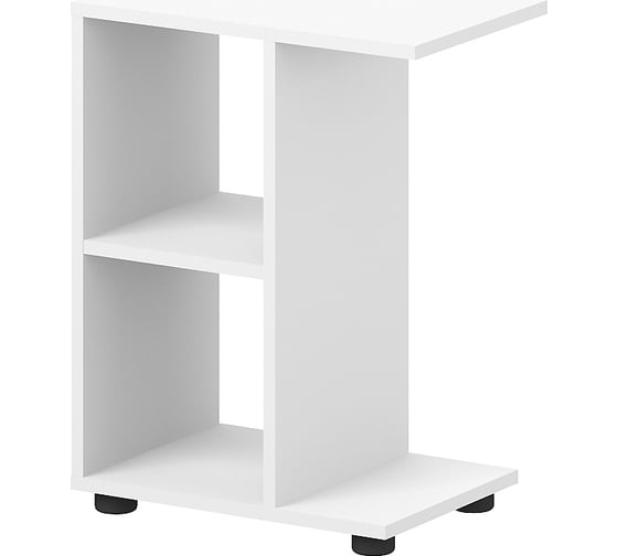 Журнальный стол ФЕЛИКС 47x30x59.7 белый шагрень ПК-МКП-СТЖ47Х30-В1-1068 1
