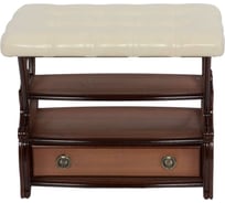 Скамья с ящиком BOGACHO Марта 11180/бежевый