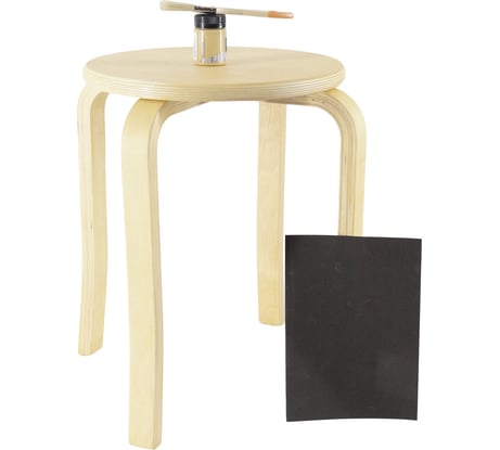 Комплект ццц.Стулья.Сайт Табурет самоокрашиваемый деревянный сосна 5102