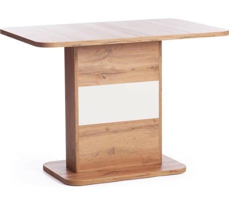 Обеденный стол Tetchair SMART ЛДСП, 105-140x68.6x75 см, дуб вотан/белый 18991