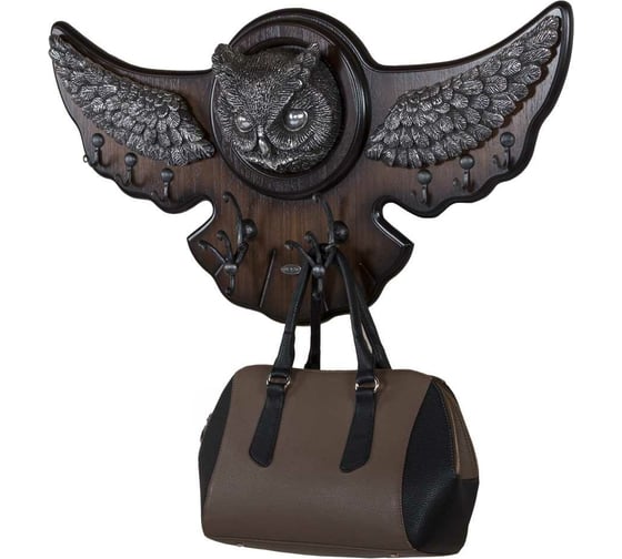 Вешалка BOGACHO Bubo 11507/серебристый