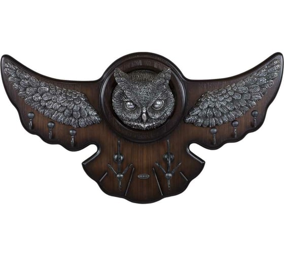 Вешалка BOGACHO Bubo 11507/серебристый