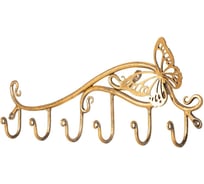Вешалка BOGACHO Бабочка Эир 79061/бронзовый