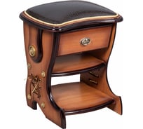 Табурет BOGACHO Сапог с ящиком 11136/шоколадный