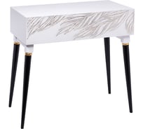 Пристенный стол-консоль BOGACHO Тропик Классика 11655/БлГолд/ЧлГолд