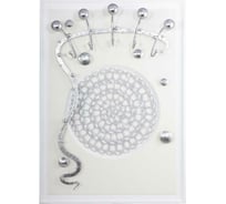 Вешалка BOGACHO Heri-2 15007/белый