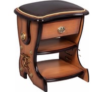 Табурет BOGACHO Сапог с ящиком 11136/коричневый