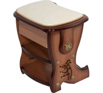 Табурет BOGACHO Сапог с ящиком 11136/ваниль