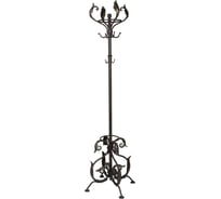 Кованая напольная вешалка BOGACHO Аделаида 19016/коричневый