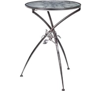 Журнальный столик BOGACHO Зарнички Санфлауэр 19091/серебристый