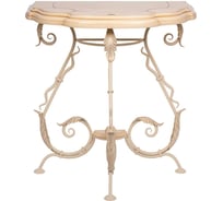 Пристенный стол BOGACHO Аделаида 1 19006/кремовый