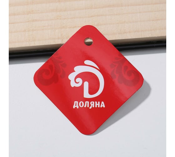 Полка Доляна "Лофт" 25x10,5x13,5 см, цвет черный 5231772