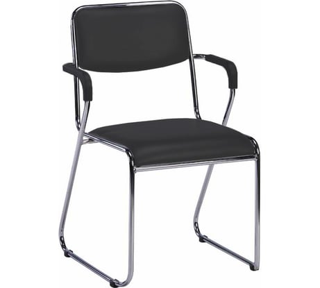 Кресло EVERPROF Fix Plus экокожа, черный EP-Fix Plus PU Black