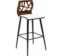 Барный стул Tetchair TAIGA mod.4042B дерево, экокожа, 47x48x102 см, высота сиденья 74 см 2 шт 13661