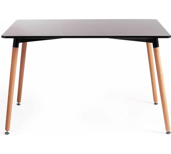 Стол Tetchair JOHN mod. T1001 МДФ, дерево, 80x120x75 см, Black/ Natural 15182