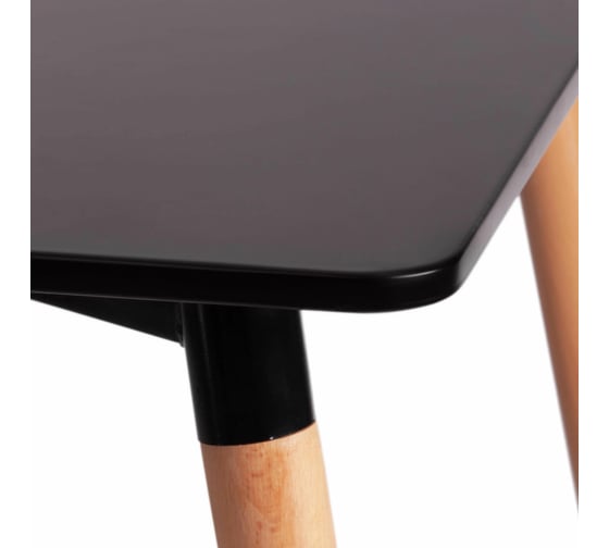 Стол Tetchair JOHN mod. T1001 МДФ, дерево, 80x120x75 см, Black/ Natural 15182
