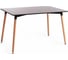 Стол Tetchair JOHN mod. T1001 МДФ, дерево, 80x120x75 см, Black/ Natural 15182 1