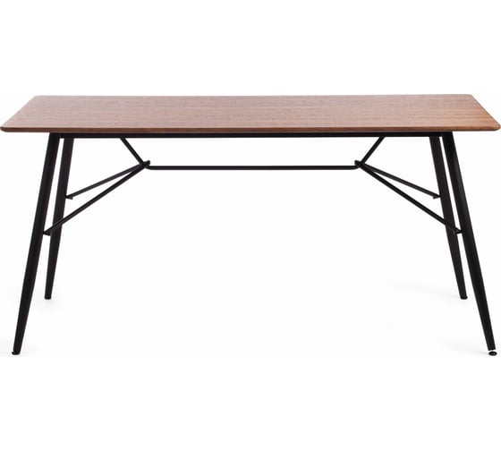 Стол Tetchair RUSTO mod. 289 МДФ, металл, 160x90x75 см, Black (Черный) / Walnut (Орех) 10 15519